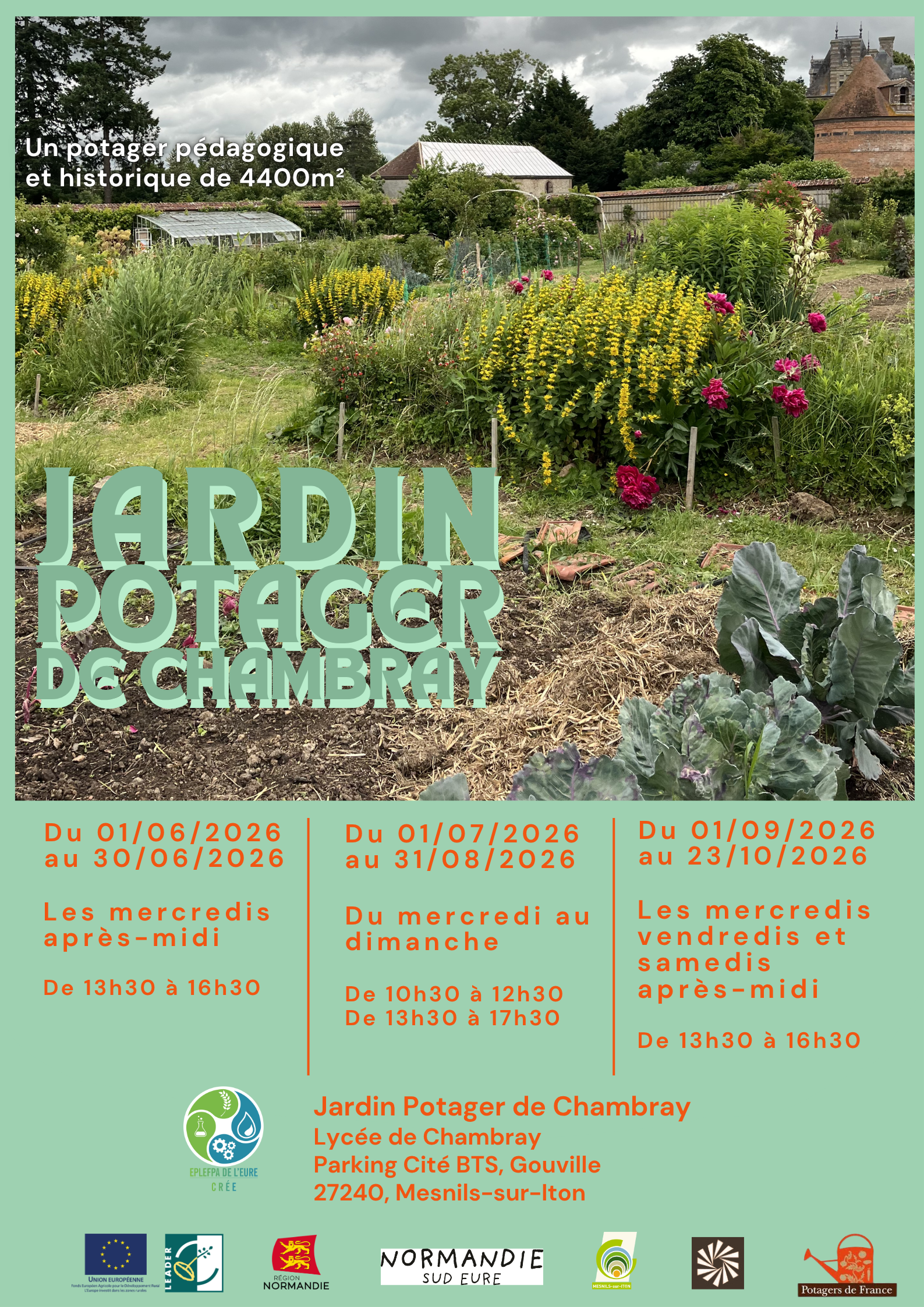 Flyer potager recto 2026