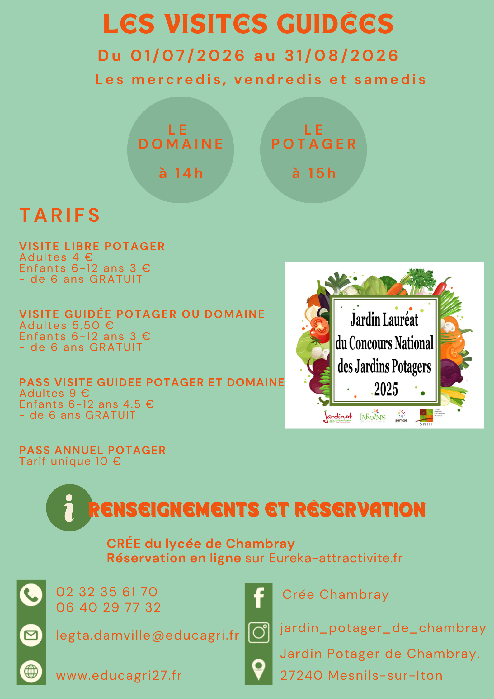 Flyer potager verso 2026