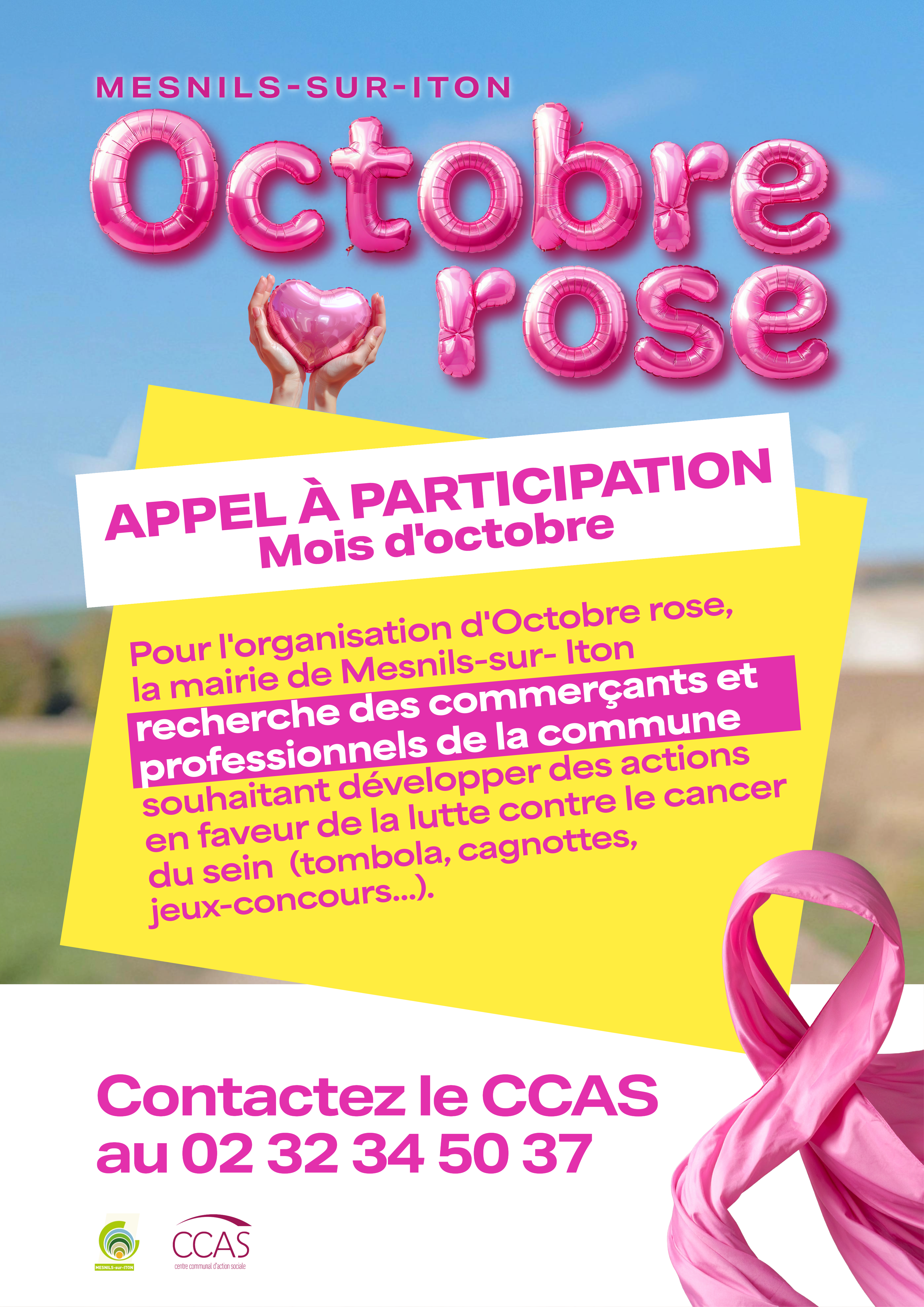 Octobre rose 2026   kit 3 COUV