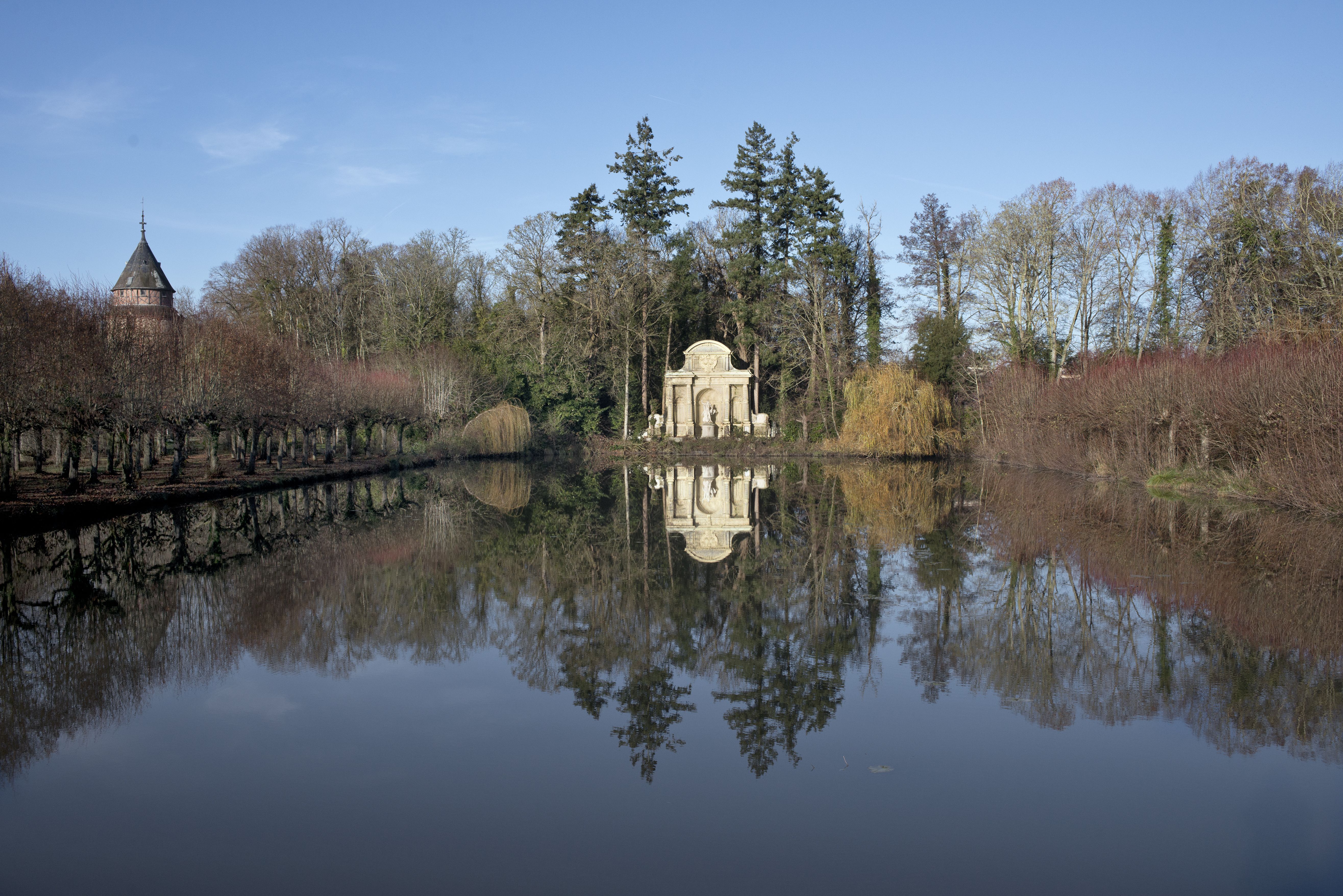 Parc du chateau de Conde-sur-Iton
