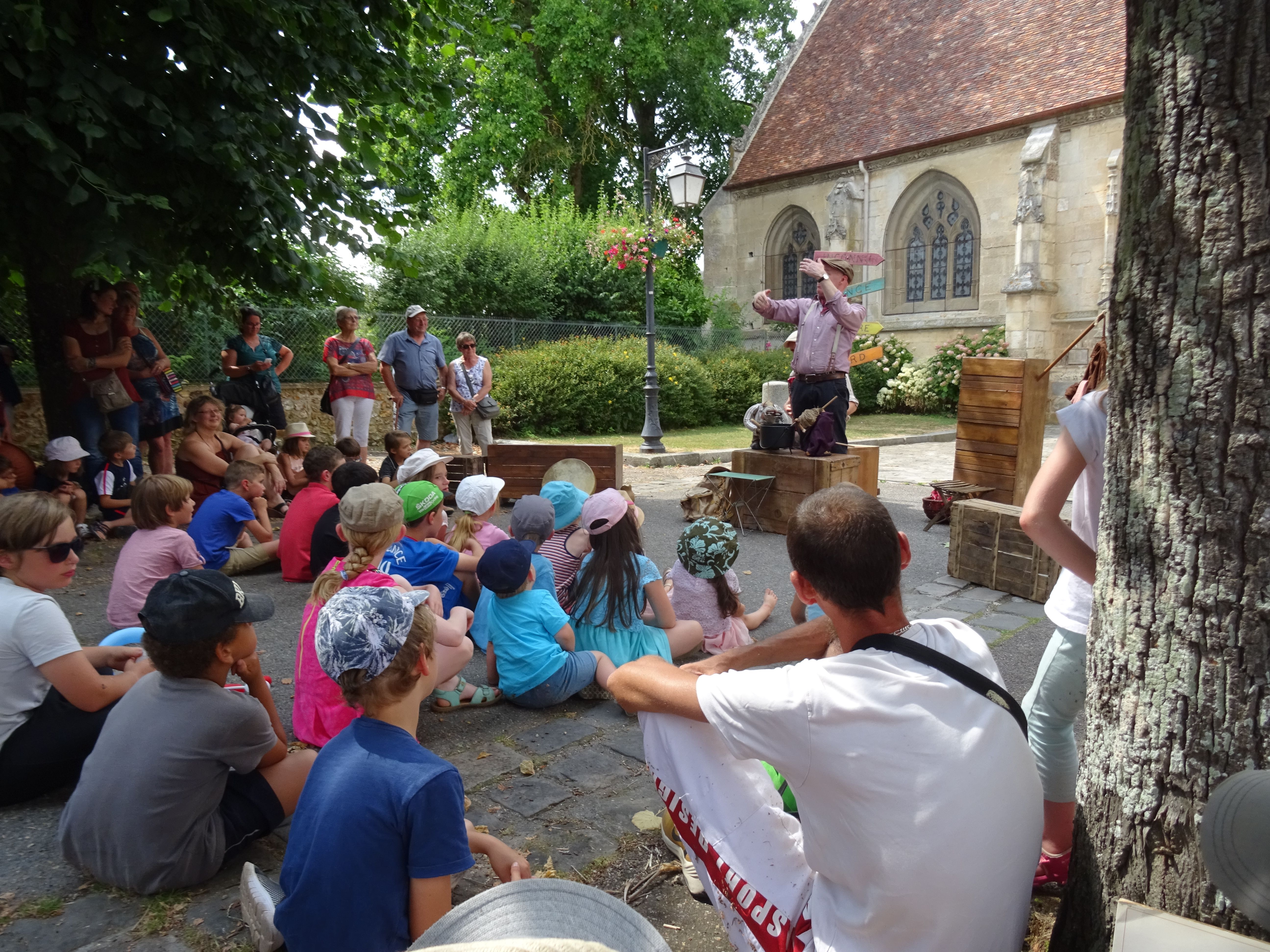 Spectacle de rue du FestIton